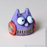 Scared Owl Figure
