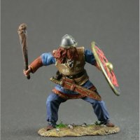 Viking With Shield Figure