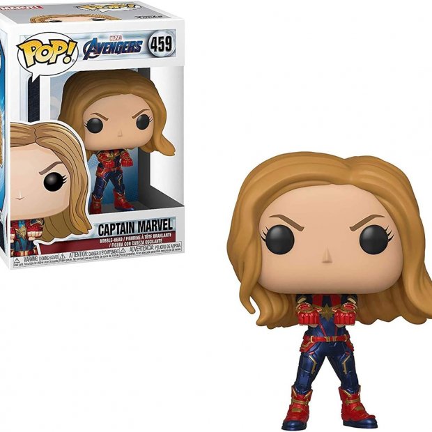 Funko Pop Marvel: Avengers Endgame - Captain Marvel Figure