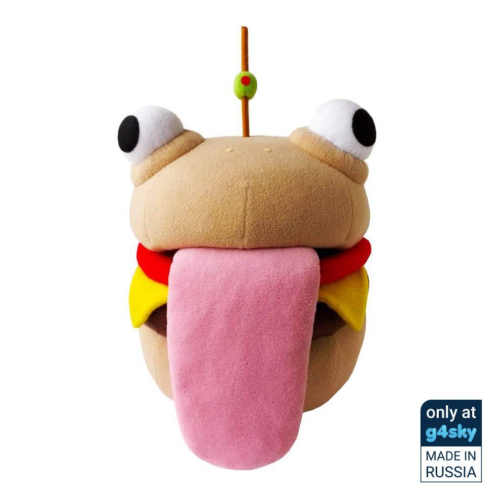 Fortnite Durrr Burger Head Face Hat Beef Boss Skin Handmade Plush Toy Buy On G4sky Net