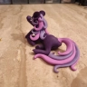 Purple Pony Figure