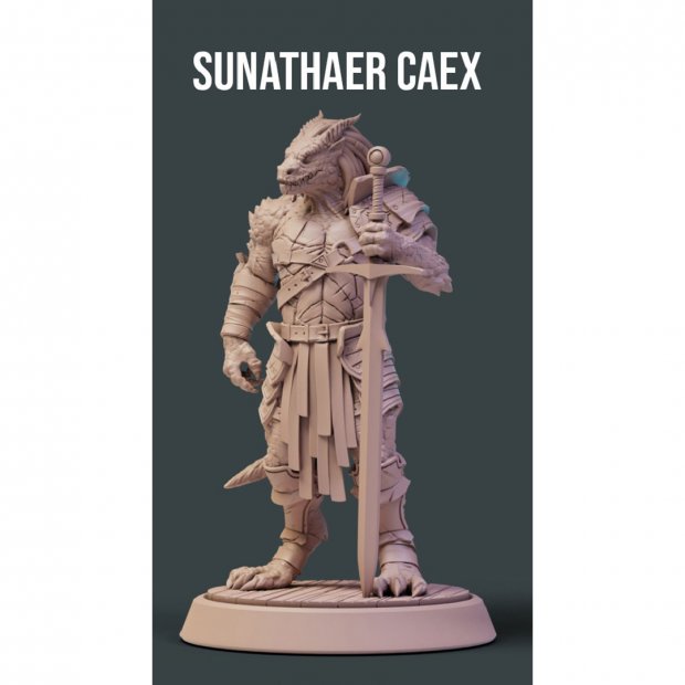 Sunathaer Caex 02 Figure (Unpainted)