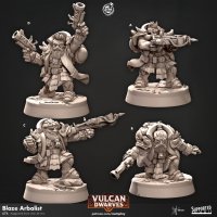 Blaze Arbalist Figure (Unpainted)