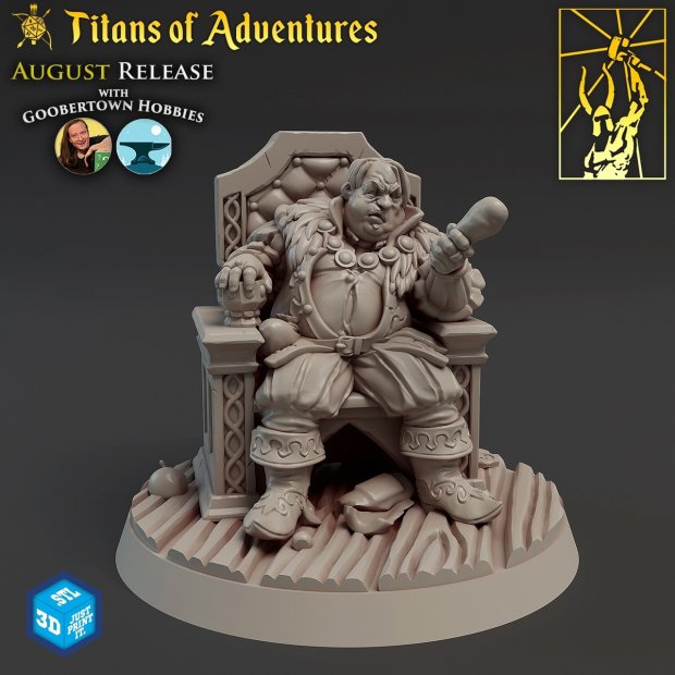 Baron Hog Figure (Unpainted)