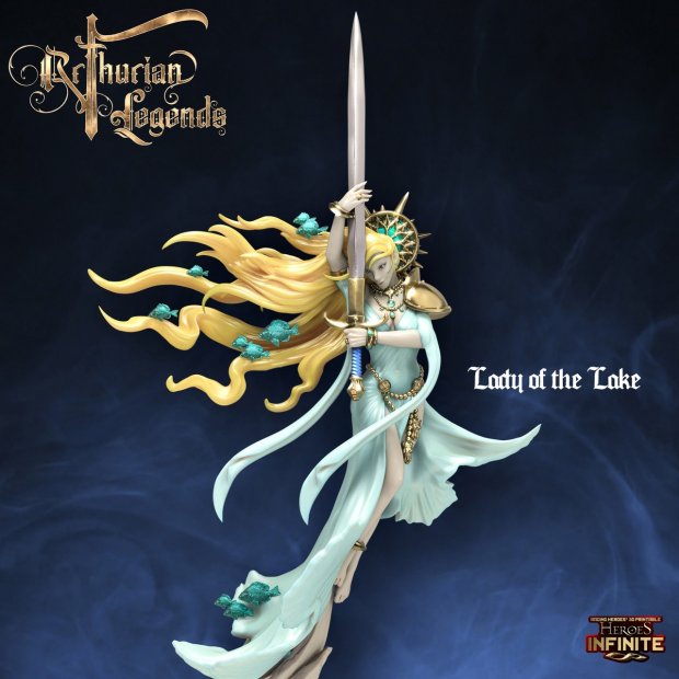 Lady of the Lake Figure (Unpainted)