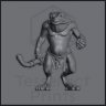 The Harsh Toadman Soldier Figure (Unpainted)