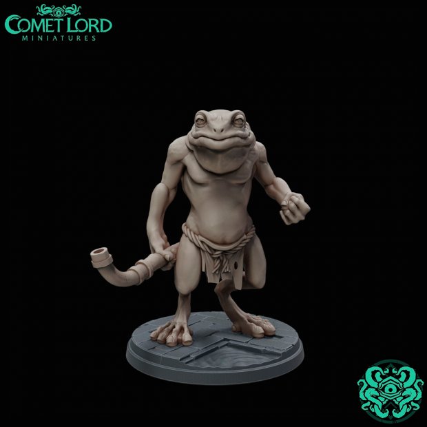 The Harsh Toadman Soldier Figure (Unpainted)
