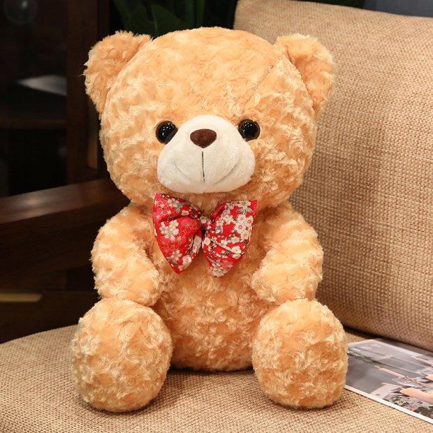 Teddy Bear Plush Toy (Light Brown)