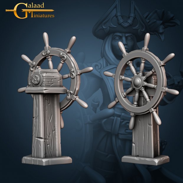 Rudder Figure (Unpainted)