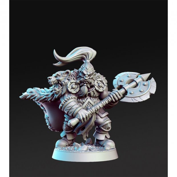 Ormund the Bear Figure (Unpainted)