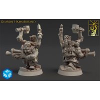 Gimron Hammerhand Figure (Unpainted)