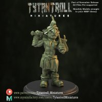 One-Eyed Goblin Bandit Figure (Unpainted)
