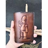 Handmade The Simpsons Passport Cover