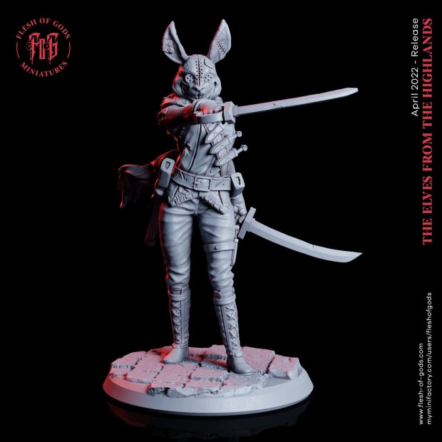 Haregon Killer Figure (Unpainted)