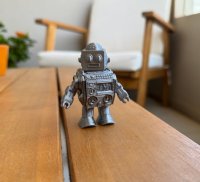Vintage Robot Model Figure