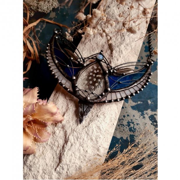 Blue Bird Necklace