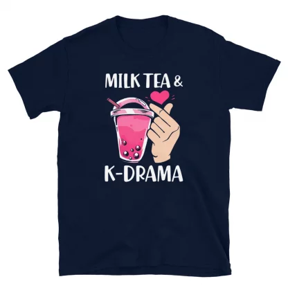 Oppa Finger Korean Milk Tea and K-Drama Unisex T-Shirt