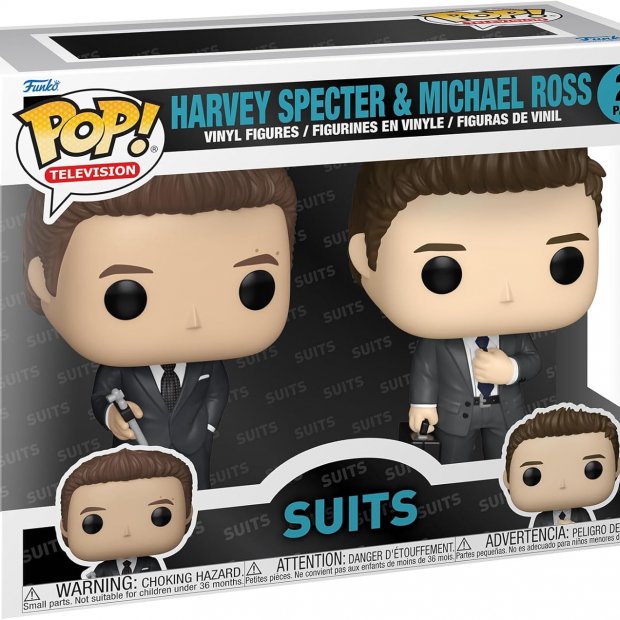 Funko Pop TV: Suits - Harvey and Michael Figure