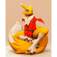 Digimon - Renamon Sweatshirt (Unpainted) Figure
