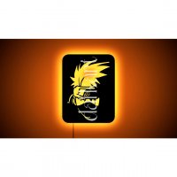 Naruto Lighted Up Wooden Wall Art