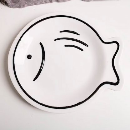 Fish Small Dessert Plate