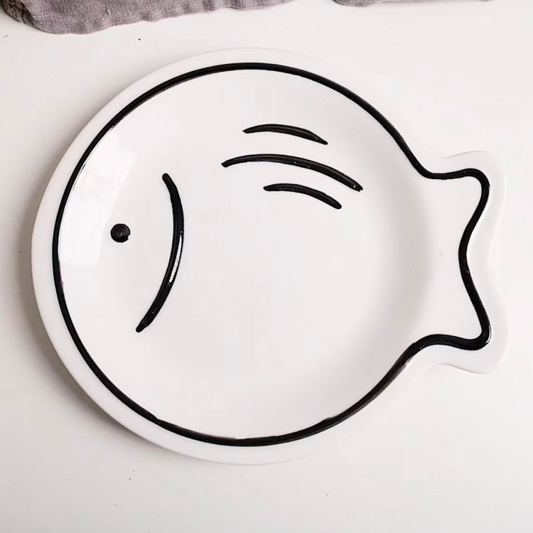 Fish Small Dessert Plate