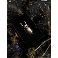 Handmade Stag-Beetle Ring