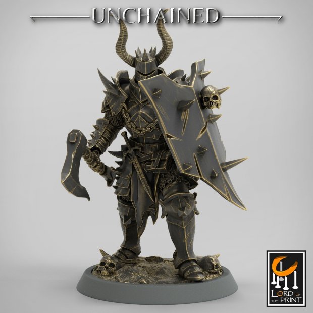 Chosen One Warrior 05 Figure (Unpainted)