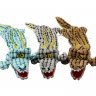 Squeaky Alligator Dog Toy (Brown)