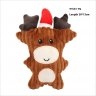 Christmas Plush Squeaky Pet Toy (Christmas Deer)