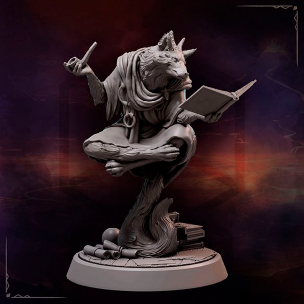 Arkanalot, a Demonic Fiend Figure (Unpainted)
