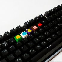 Pacman Custom Keycap Keyboard