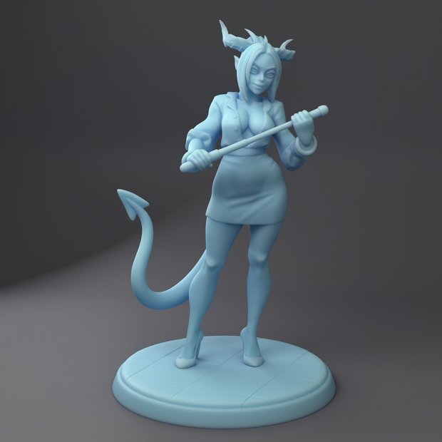 Tiefling Manager Figure (Unpainted)