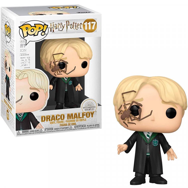 Funko POP Harry Potter - Draco Malfoy (with Whip Spider) Figure