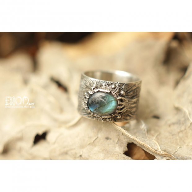 Crocodile Eye Ring