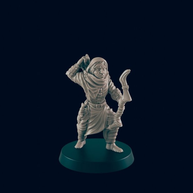 Elf Archer Robber Figure (Unpainted)