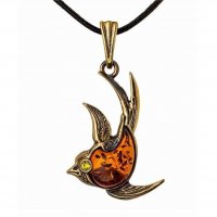 Swallow Pendant Necklace
