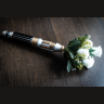 Personalized Mace Windu Lightsaber Bridal Bouquet Holder | Star Wars wedding