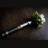 Personalized Mace Windu Lightsaber Bridal Bouquet Holder | Star Wars wedding