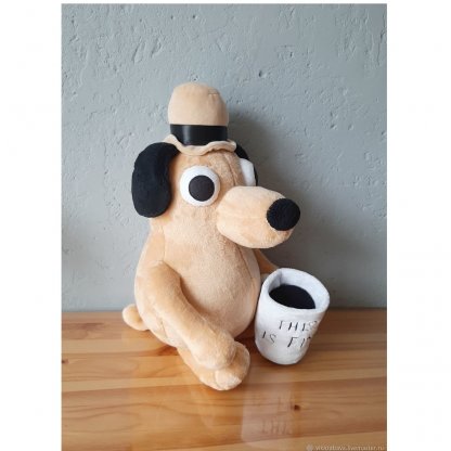 This Is Fine Plush Toy (35 cm)