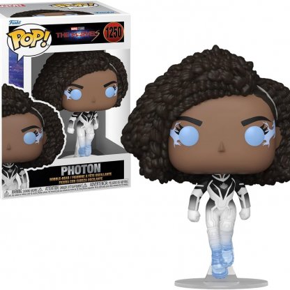 Funko Pop Marvel: The Marvels - Photon (Glow-in-The-Dark) Figure