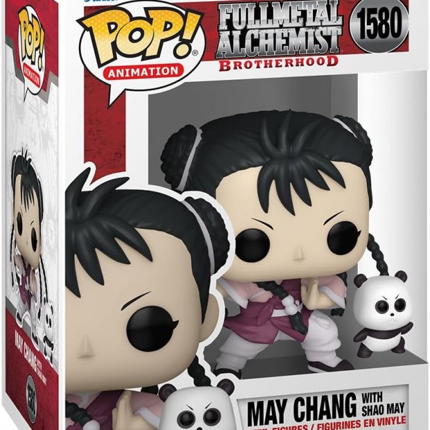 Funko Pop Anime: Full Metal Alchemist: Brotherhood - May Chang with Panda Figure