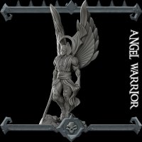 Angel Warrior Figure (Unpainted)