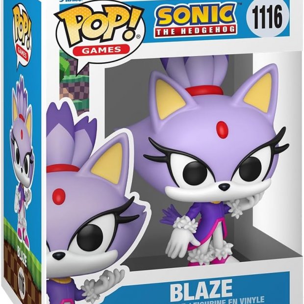 Funko Pop! Games: Sonic The Hedgehog - Blaze Figure