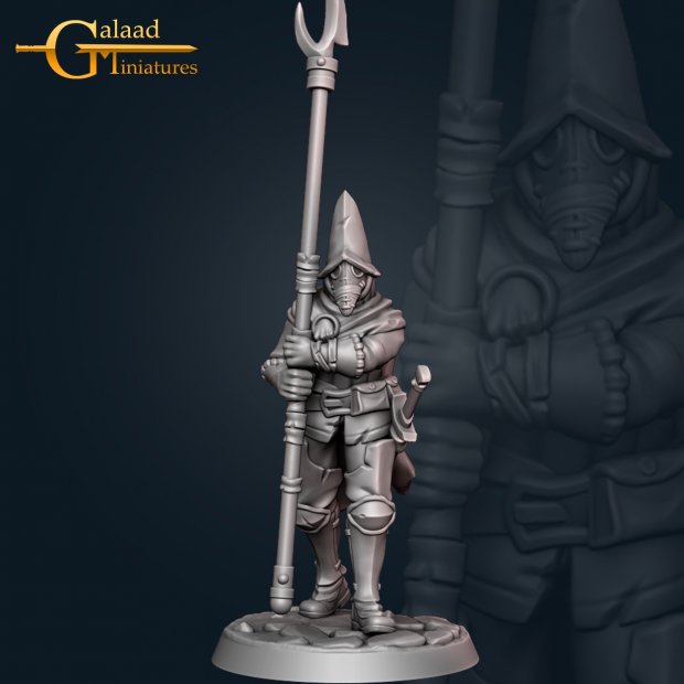 Witch Hunter 3 Figure (Unpainted)