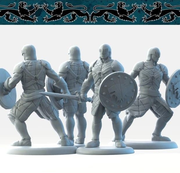 Wolfpack Soldier Figure (Unpainted)