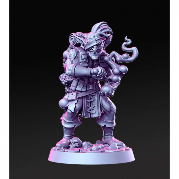 Goblin Assassin, Alchemist Baznazz Figure (Unpainted)