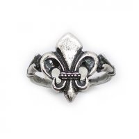 Handmade Heraldic Lily Ring