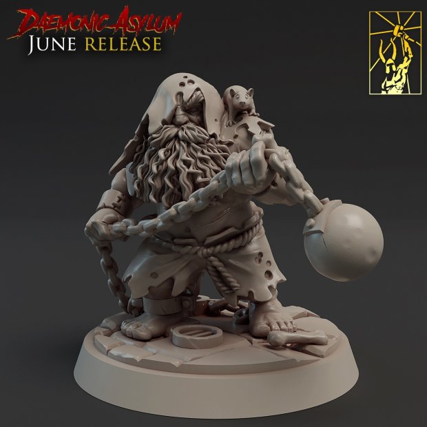 Oriff Prisoner Figure (Unpainted)