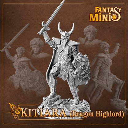 Kitiara Ut-Matar Figure (Unpainted)